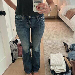 Women's Navy Jeans